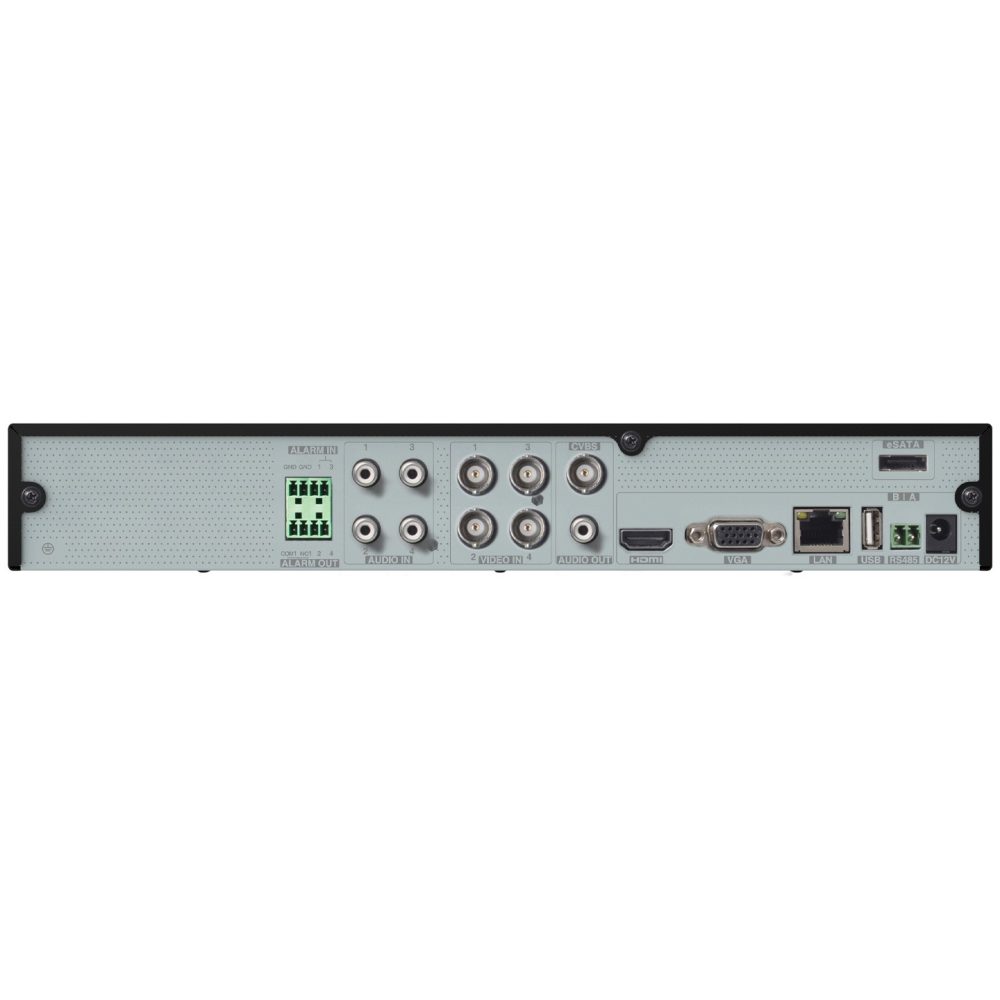 Vitek VT-TR8NHA410-2T 4 Channel Hybrid HD-TVI/AHD/CVI Digital Video Recorder, 2TB