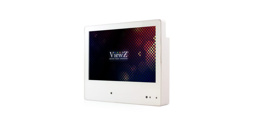 ViewZ VZ-PVM-I1W4N-DVR 10.1″ IP HD Public View LED Monitor, Built In DVR