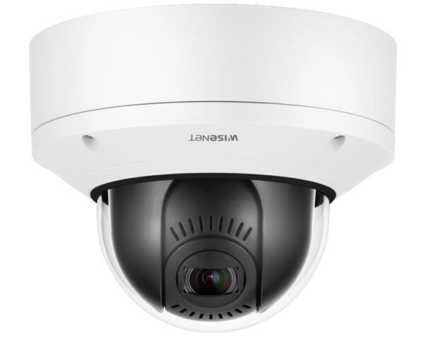 Samsung XND-6081VZ 2 Megapixel Vandal-Resistant Indoor Network Dome PTRZ Camera, 2.8 -12mm Lens