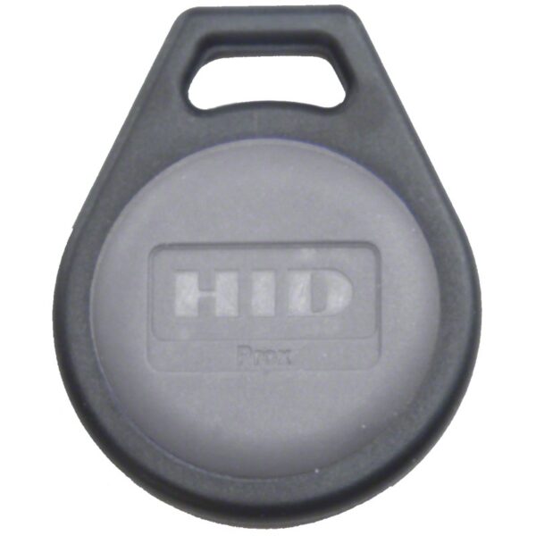 HID 1346LNSNN ProxKey III 1346 Key Fob, Programmed, Black Front, Logo Back, No Numbers