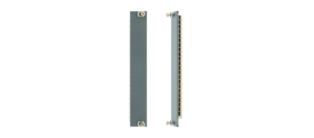 Kramer BLP-F16-WITH-SCREWS Blank Cover Plate for Empty Module Slots