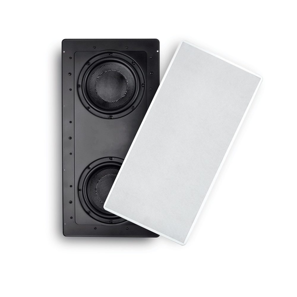 Linear PAS-HRSIW8-CAB Proficient Signature Dual 8-in (200mm) In-Wall Subwoofer