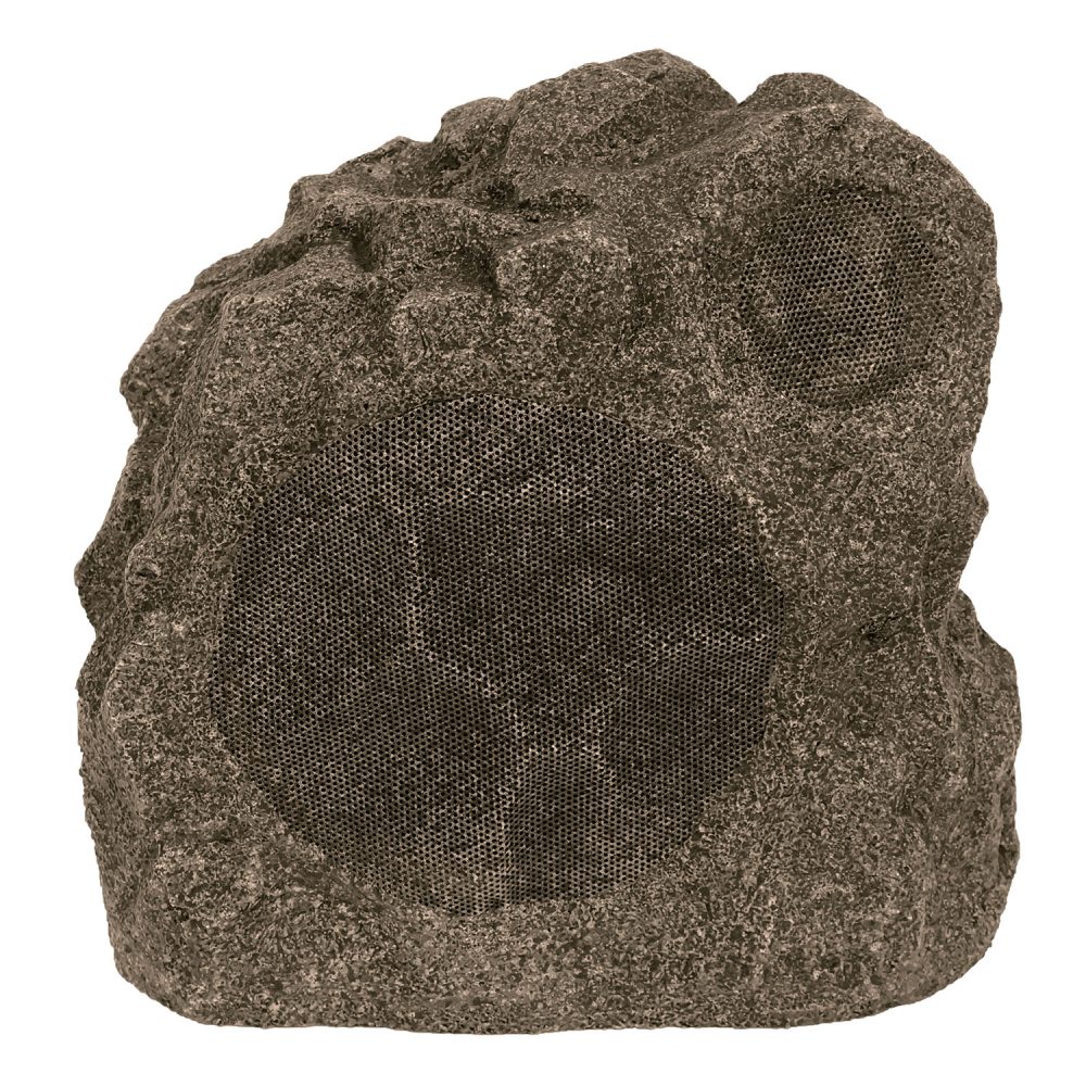 Linear PAS-RS6-SHALEBROWN Proficient Protege RS6 6″ (150mm) Outdoor Rock Speaker- Shale Brown