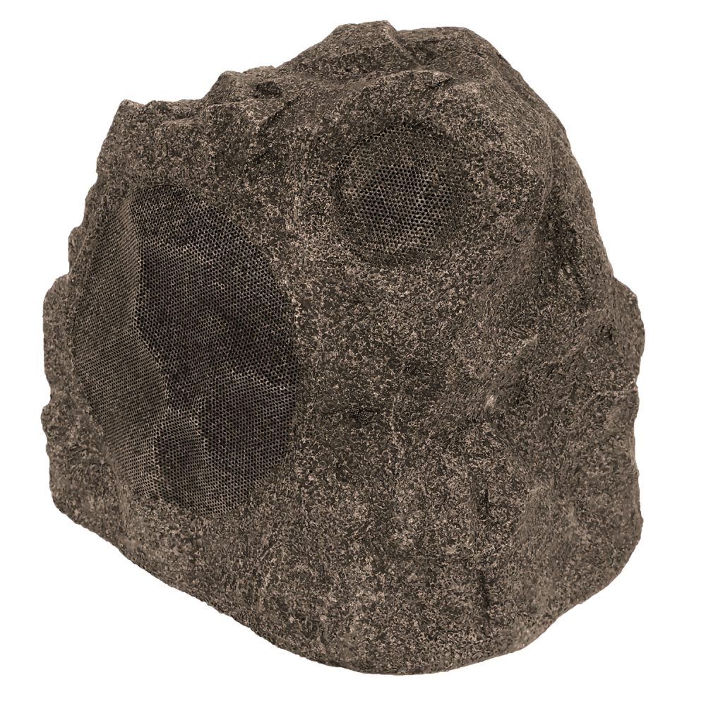 Linear PAS-RS6-SHALEBROWN Proficient Protege RS6 6″ (150mm) Outdoor Rock Speaker- Shale Brown