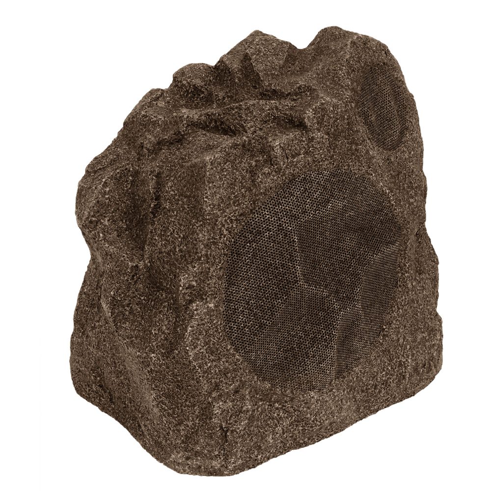 Linear PAS-RS6-SHALEBROWN Proficient Protege RS6 6″ (150mm) Outdoor Rock Speaker- Shale Brown