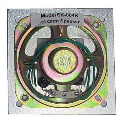 LEE DAN SK-004R 45 Ohm, Mylar Cone Voice Grade Speaker 3.5″ Square Replacement<span class="codevz-product-category-after-title">Audio</span>