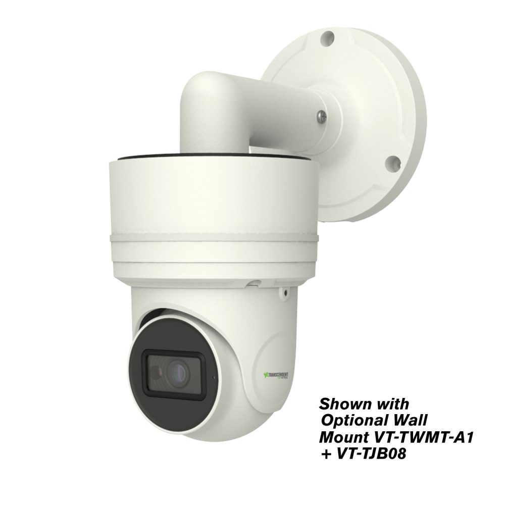 Vitek VTC-TNT5RFEA-2 5 Megapixel Outdoor IR Network Turret Camera with 2.8mm Lens, White