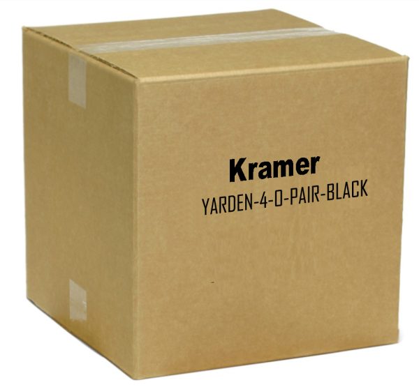 Kramer YARDEN-4-O-PAIR-BLACK 4 Inch, 2 Way On Wall Speakers<span class="codevz-product-category-after-title">Audio</span>