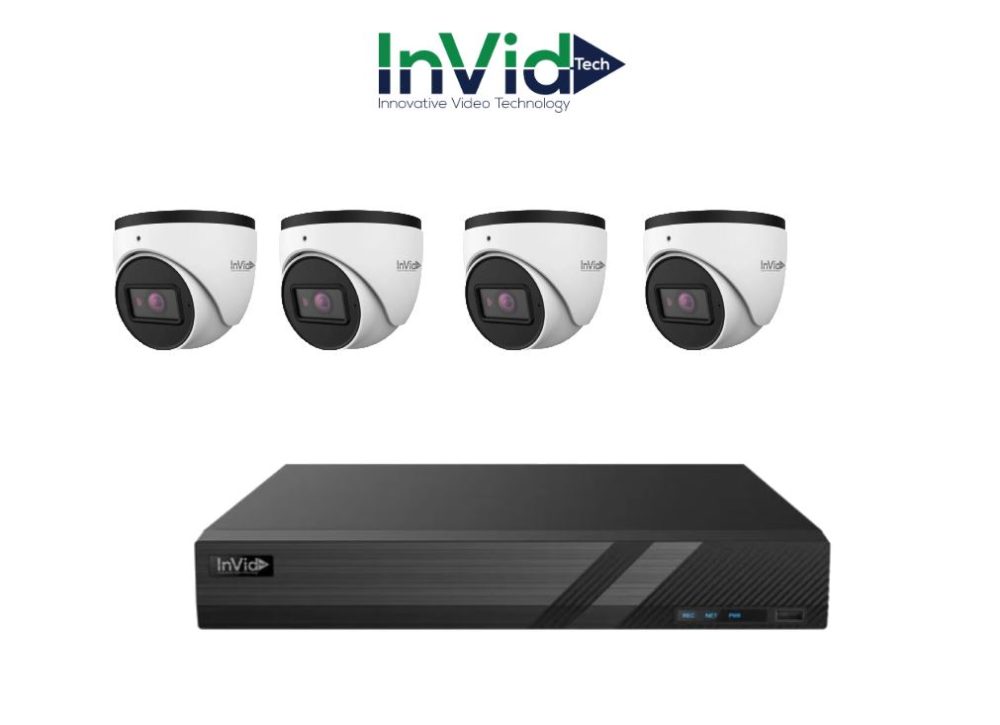 InVid 4 Channel 4K Security Camera System (Copy)